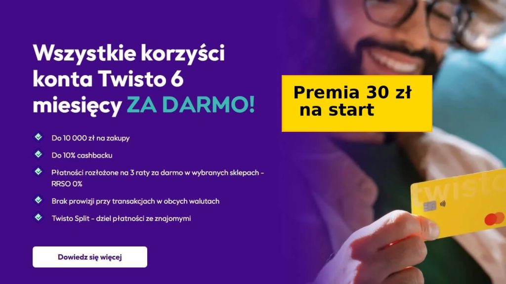 Karta Twisto bonus