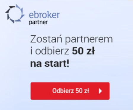 eBroker Partner 50 zł na start